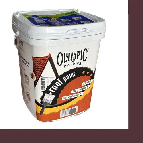 Roof Paint Universal Acrylic Olympic-20ℓ-Brown-