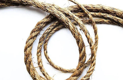 Rope Manila 3 Strand-⌀10𝑚𝑚-𝑝/𝑚eter-Light Brown