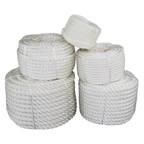 Rope Polypropylene Steel Flex 3 Strand-⌀10𝑚𝑚-Light Grey-𝑝/𝑚eter