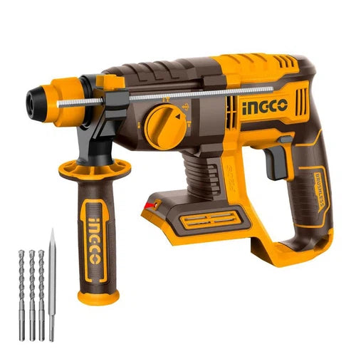 Rotary Hammer Drill Cordless 22mm 20𝑉 iNGCO-Tool Only-