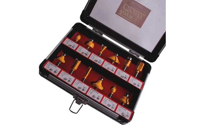 Router Bit Set 12pc Tork Craft-Default Title