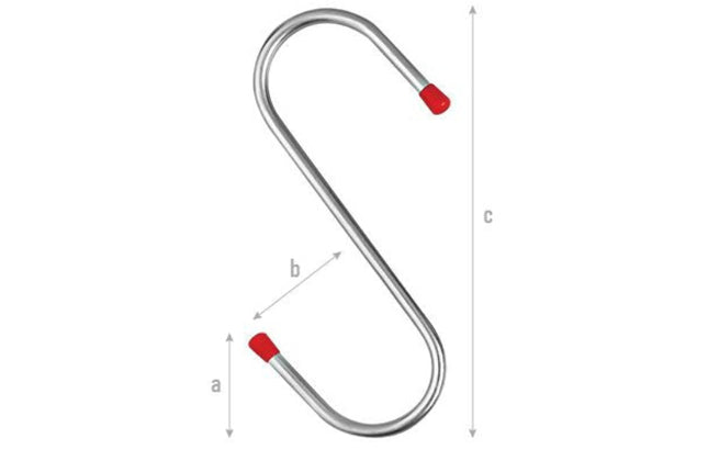 S Hook Nickel Plated-6x175𝑚𝑚
