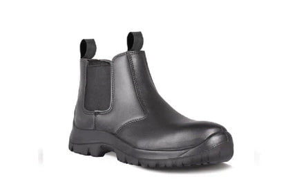 Safety Boot Chelsea Pull On-5-Brown