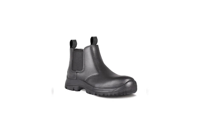 Safety Boot Chelsea Pull On-5-Brown