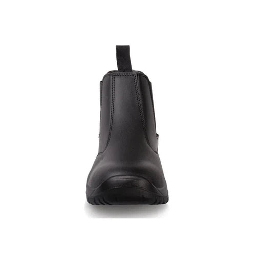 Safety Boot Chelsea Pull On-5-Brown-