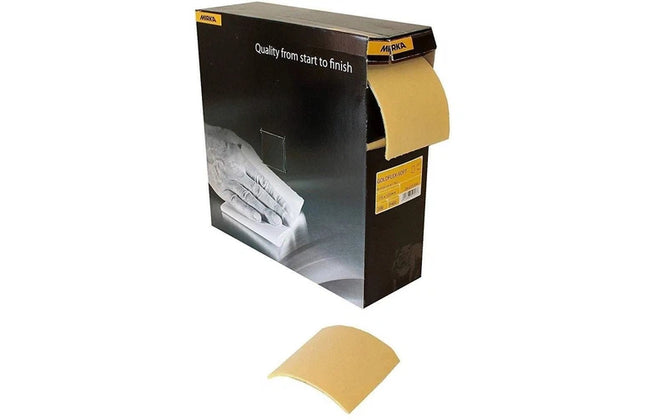 Sand Paper Sponge Backed Gold Felx Mirka-P1000-115x125mm