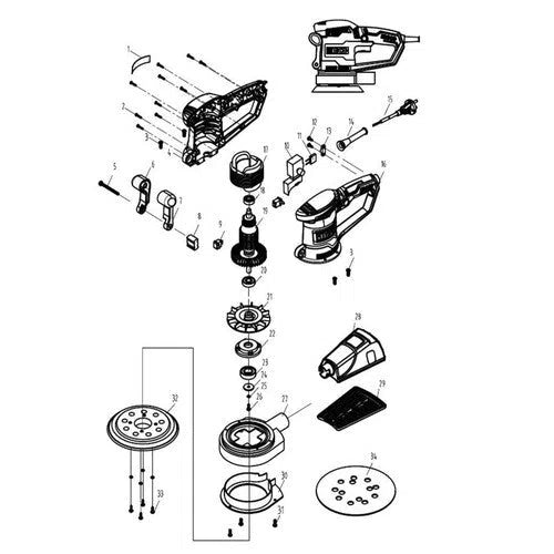 Sander Electric Rotary iNGCO