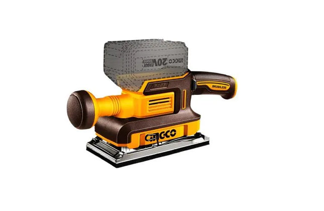 Sander Finishing Cordless 20𝑉 iNGCO-Tool Only