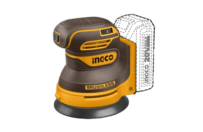 Sander Random Orbital Cordless 𝑃20ˢ iNGCO-Tool Only