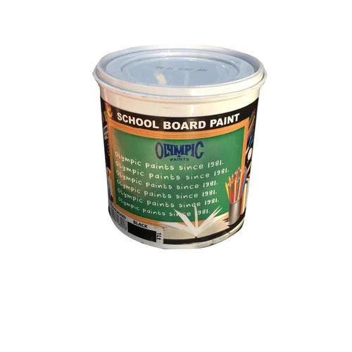 School Board Paint Olympic-Paint-Olympic-1ℓ-Black-diyshop.co.za