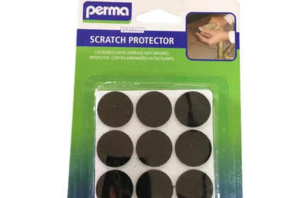 Scratch Protector Felt Perma-22mm x 3mm – 18 pads per pack