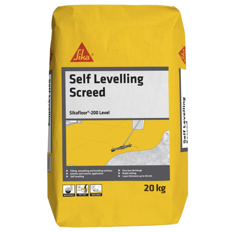 Screed Self Levelling Sikafloor-200-Cement-Sika-20kg (exp 11.2023)-diyshop.co.za