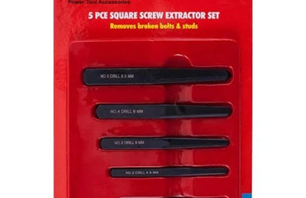 Screw Extractor Square Set 5pcⓓ-Default Title