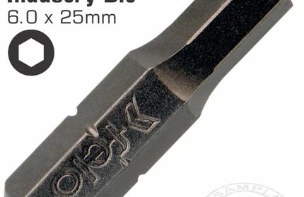 Screwdriver Bit Allen Hex Felo-6mm-25mm-