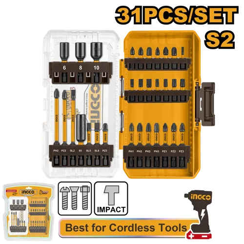 Screwdriver Bit Set iNGCO-31pc-