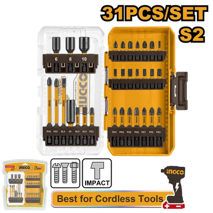 Screwdriver Bit Set iNGCO-31pc-