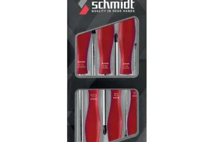 Screwdriver Set Compact 6pc Schmidt-Default Title