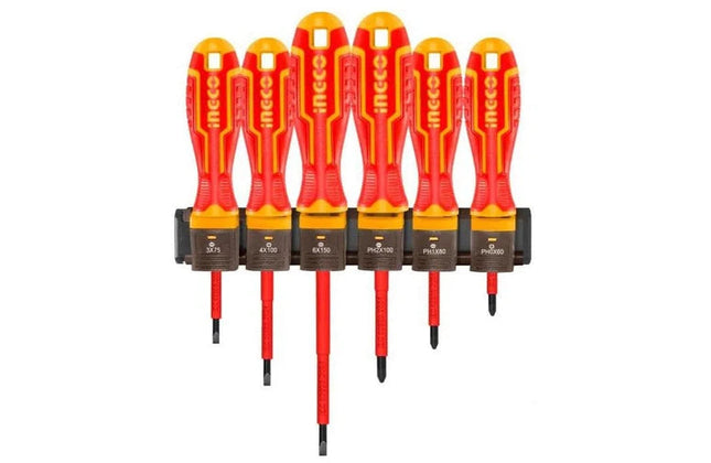 Screwdriver Set with Bracket VDE 6pc iNGCO-Default Title