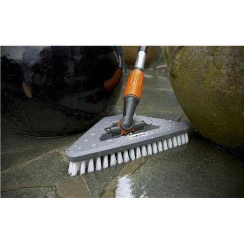 Scrubbing Brush with Elbow Joint Gardena-Clean System-Gardena-diyshop.co.za