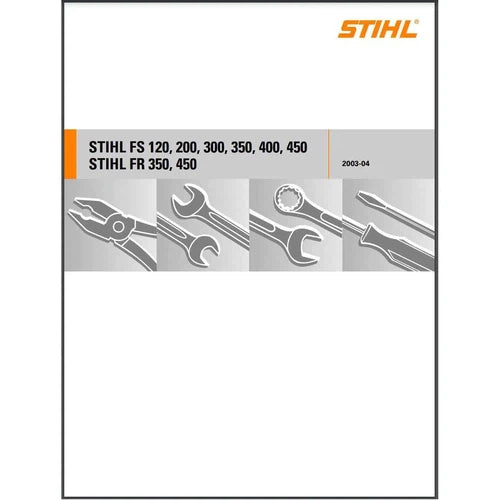 Service Repair Manual FS120/FS250/FS400/FS450 STIHL-Power Tool & Equipment Manuals-STIHL-diyshop.co.za