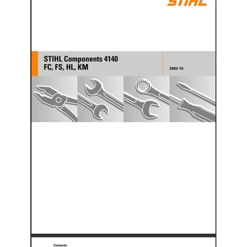 Service Repair Manual FS38/FS45 STIHL