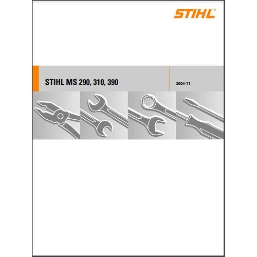 Service Repair Manual MS290/MS310/MS390 STIHL-Power Tool & Equipment Manuals-STIHL-diyshop.co.za