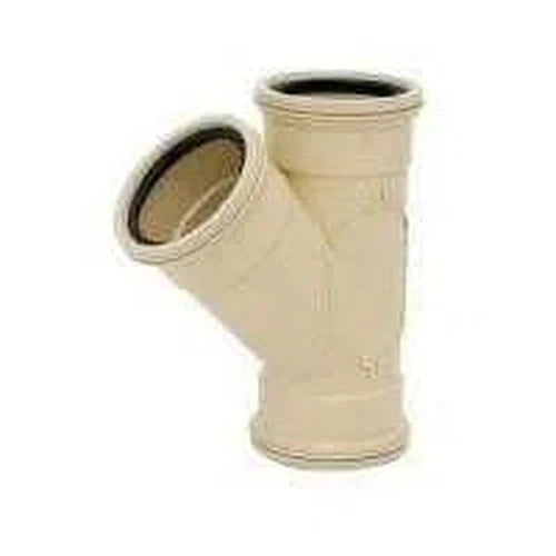 Sewer Junction Y UG-Plumbing Fittings Plastic-Private Label Plumbing-110mm-diyshop.co.za