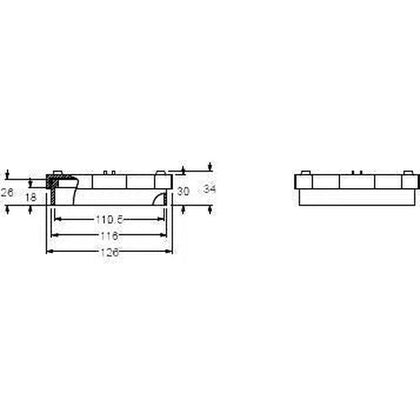 Sewer Stop End Access-110mm-