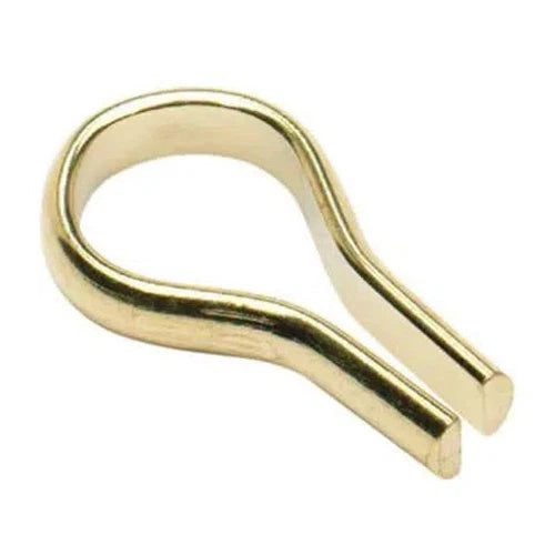 Shelf Support Banjo Loop-Brass Plated-
