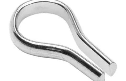 Shelf Support Banjo Loop-Brass Plated-
