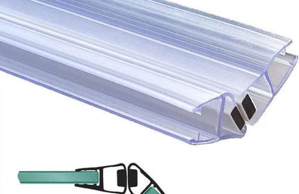 Shower Door Magnetic Seal Strip 135°-𝑇5-6𝑚𝑚 x 𝐿2𝑚-