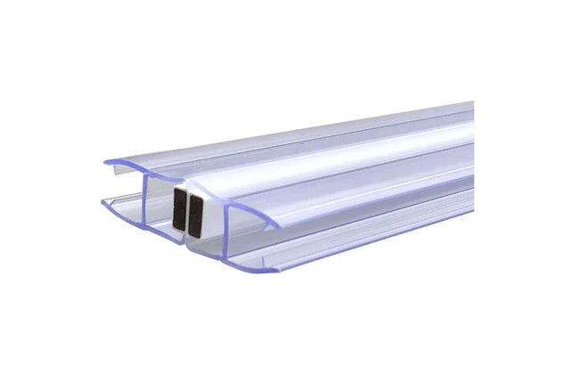 Shower Door Magnetic Seal Strip 180°-𝑇5-6𝑚𝑚 x 𝐿2𝑚