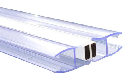 Shower Door Magnetic Seal Strip 180°-𝑇5-6𝑚𝑚 x 𝐿2𝑚-