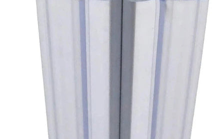 Shower Door Magnetic Seal Strip 180°-𝑇5-6𝑚𝑚 x 𝐿2𝑚-