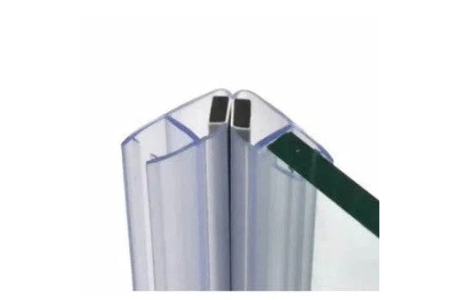 Shower Door Magnetic Seal Strip 90/180°-𝑇5-6𝑚𝑚 x 𝐿2𝑚