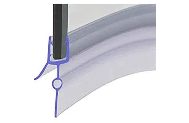Shower Door Seal Strip Bottom with Circle-𝑇5-6𝑚𝑚 x 𝐿2𝑚