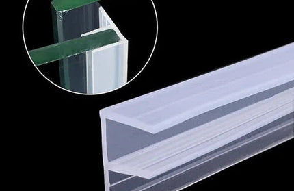 Shower Door Seal Strip F Type-𝑇5-6𝑚𝑚 x 𝐿2𝑚