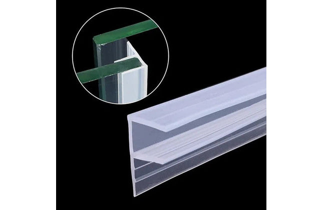 Shower Door Seal Strip F Type-𝑇5-6𝑚𝑚 x 𝐿2𝑚