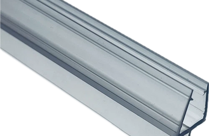Shower Door Seal Strip Soft Centre Lip-𝑇6-8𝑚𝑚 x 𝐿2.4𝑚
