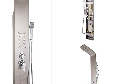 Shower Panel Complete-Chrome