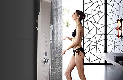 Shower Panel Complete-Chrome-