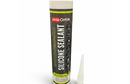Silicone Sealant Acetoxy SwissCHEM-Clear-260ml