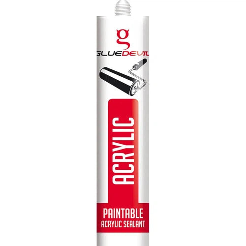 Silicone Sealant Acrylic Paintable GD-Matt White-260𝑚ℓ-