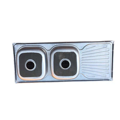 Sink Drop In Double Bowl End Africano-