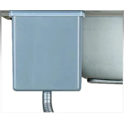 Sink Drop In Double Bowl End & Tidy-