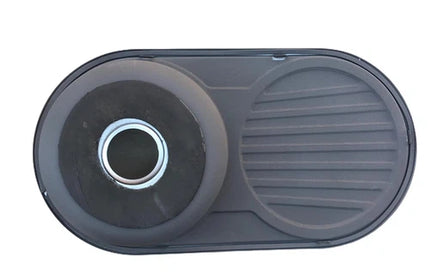 Sink Drop In Single Bowl End Round-