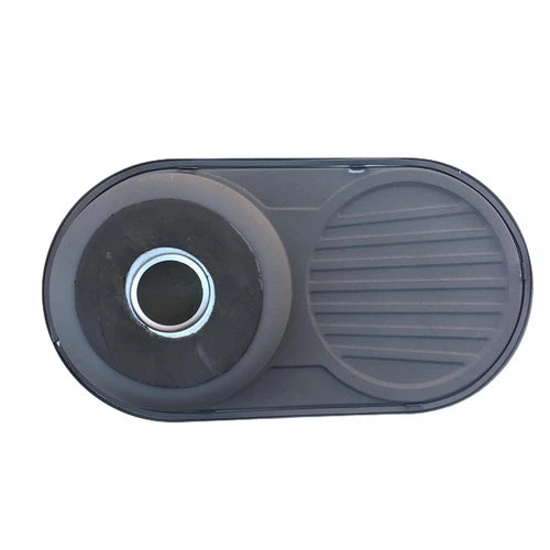 Sink Drop In Single Bowl End Round-