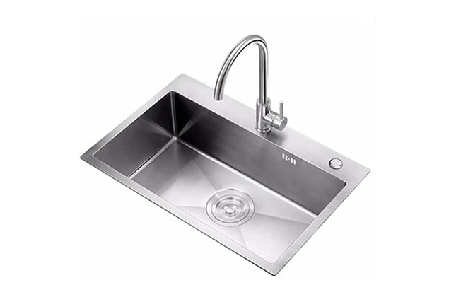 Sink Drop In Single Bowl Sleek-Default Title