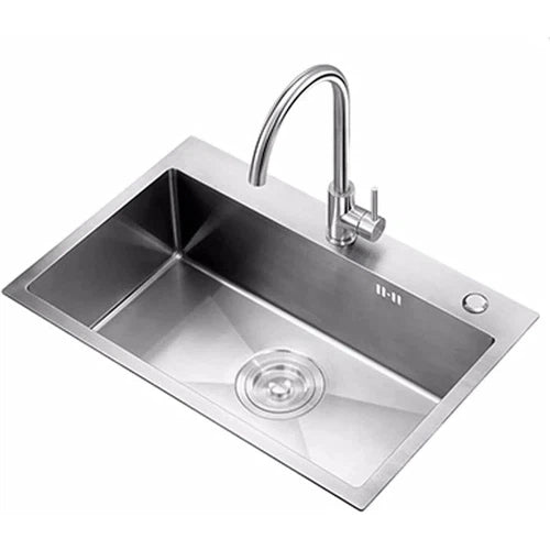 Sink Drop In Single Bowl Sleek-