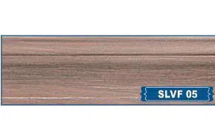 Skirting PVC Vinyl-SLVF-5 Dark-90mm x 2.0m